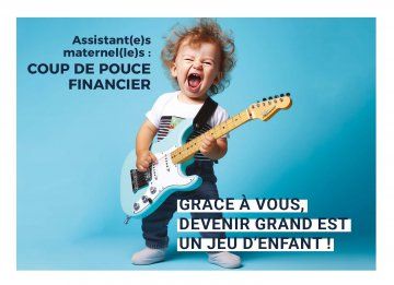 COUP DE POUCE FINANCIER POUR LES ASSISTANT(E)S MATERNEL(LE)S